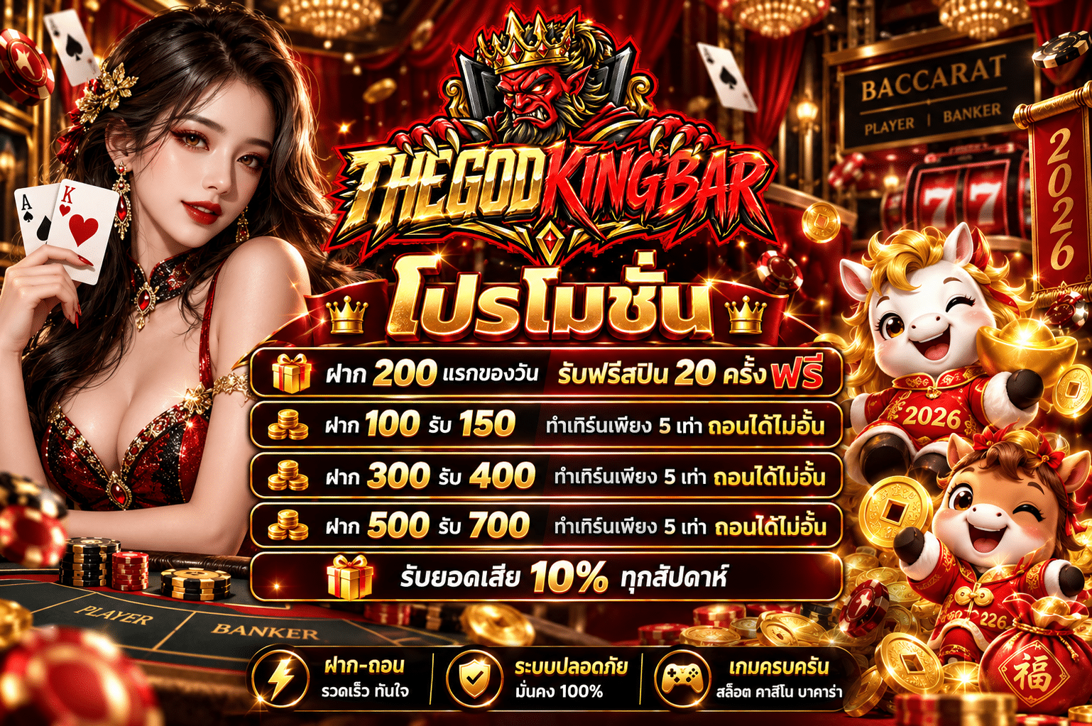 THEGODKINGBAR-โปร